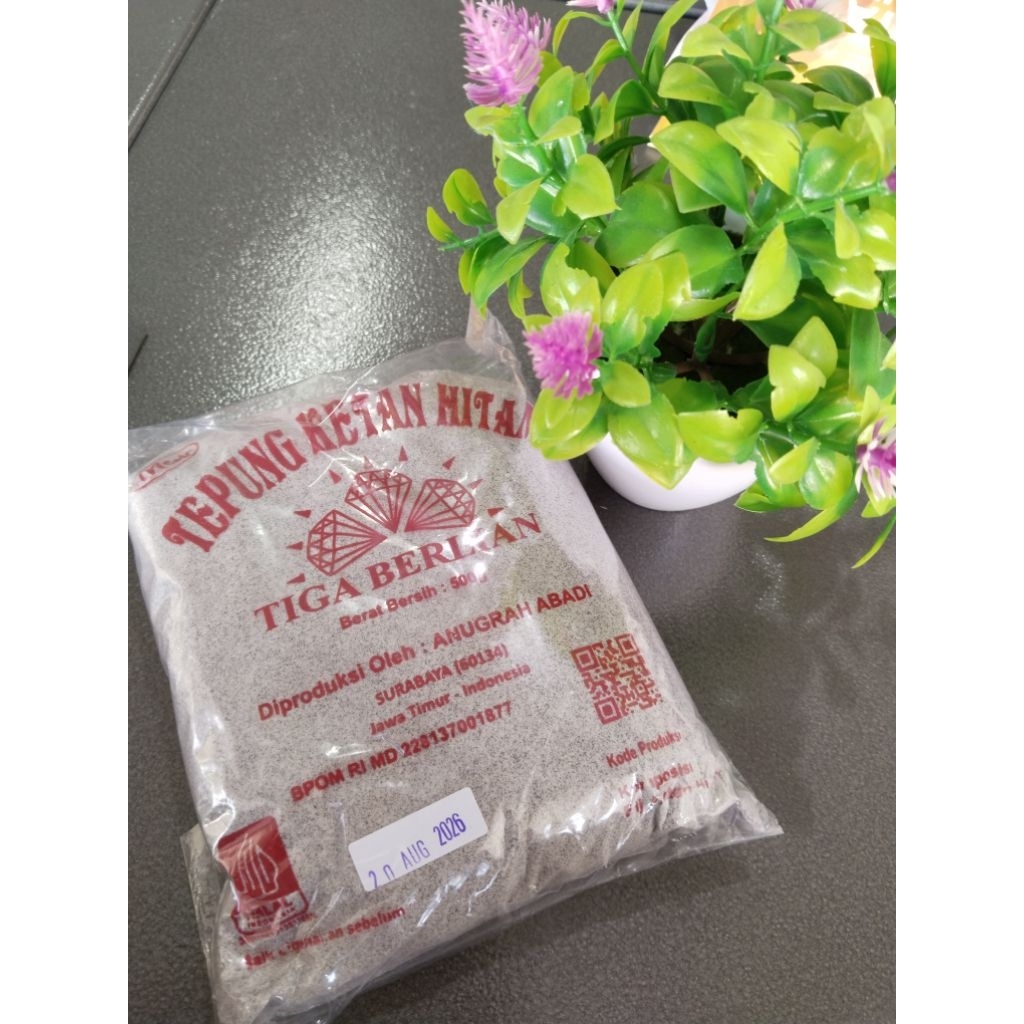 

Tepung Ketan Hitam Tiga Berlian 500gr