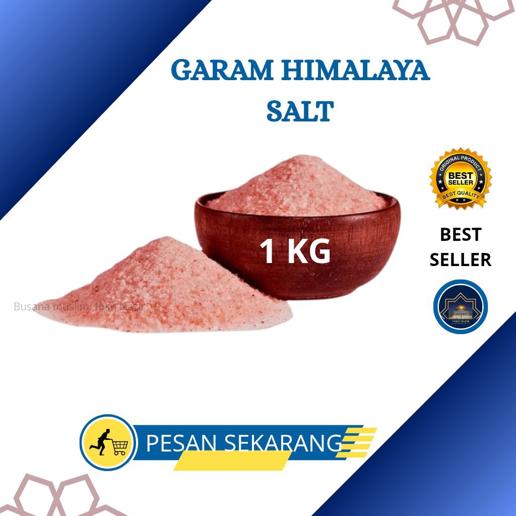 

Garam Himalaya 1kg | Garam Kesehatan | Salt Himalayan