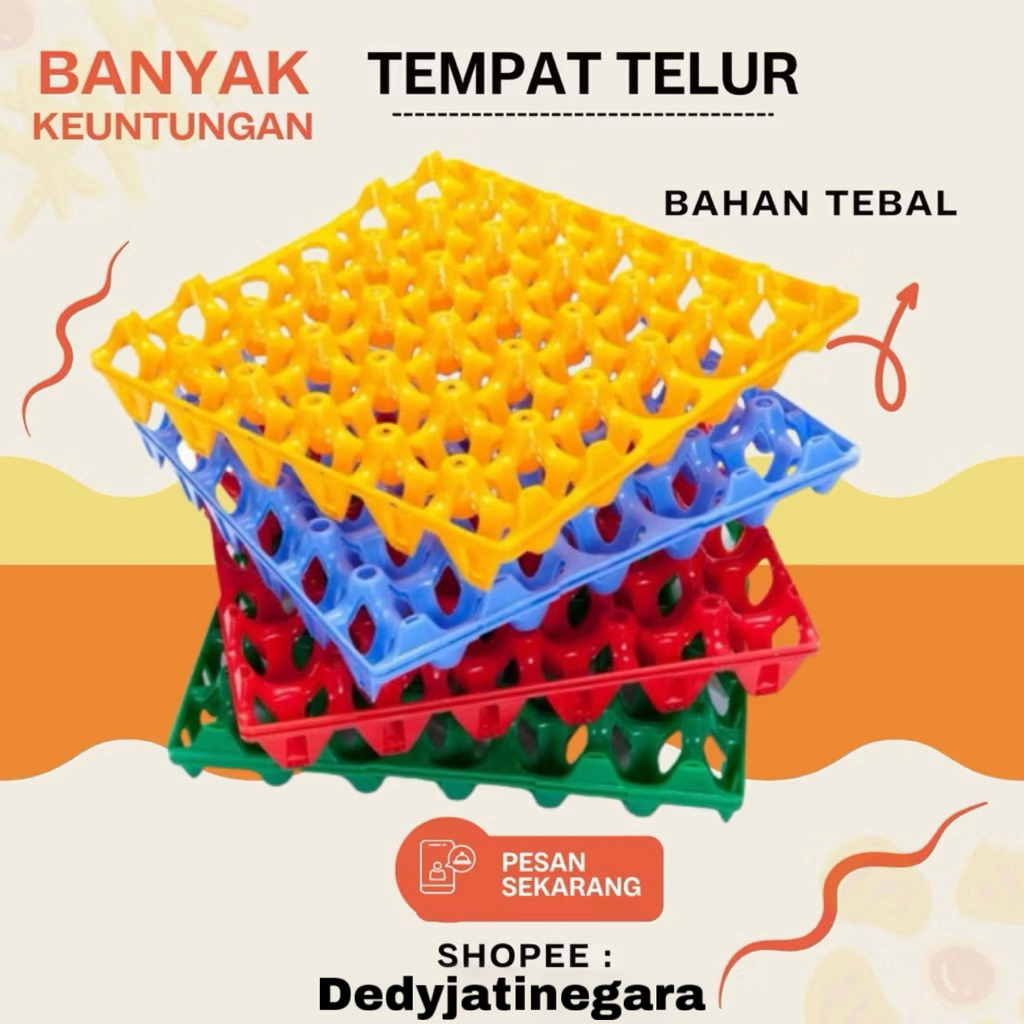 Krat Telur Ayam Tray Telur Isi 30 / Tempat Telur Rabbit