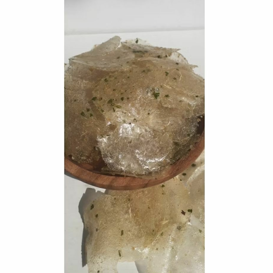 

kripca kripik kaca ori asin gurih daun jeruk