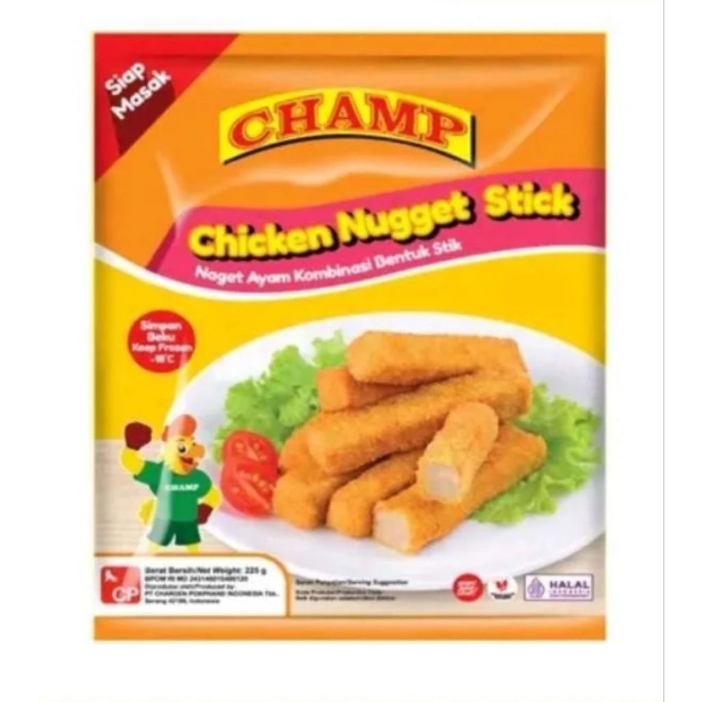 

CHAMP Chicken Nugget Stick 900g