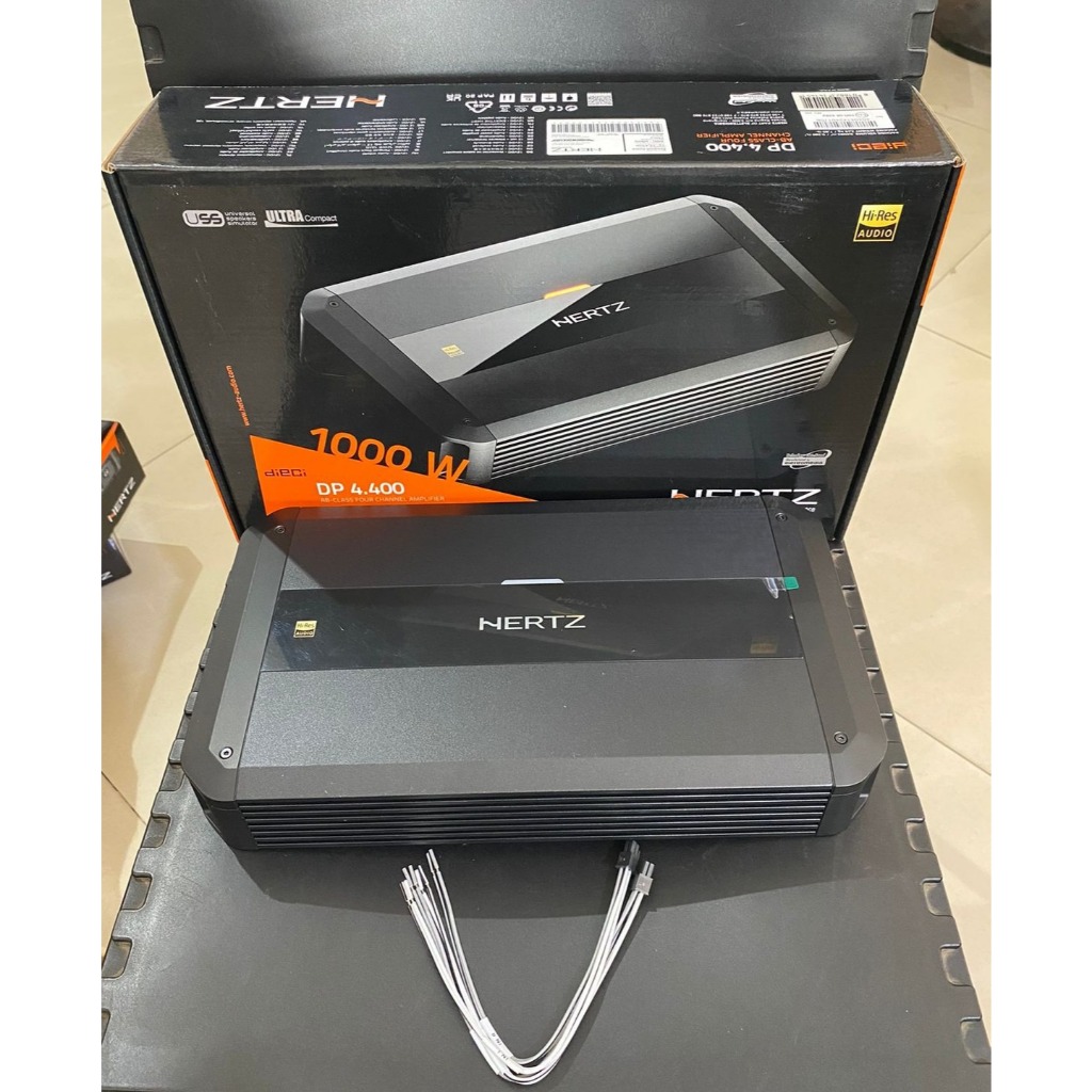 Power Amplifier Hertz DP 4.400 1000 WATT POWER 4 CHANNEL HERTZ