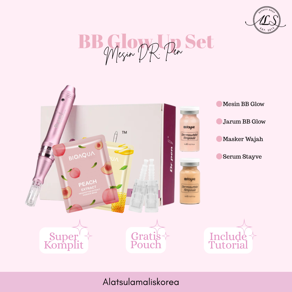 PAKET BB GLOW DR PEN Tercanggih / PAKET BB GLOW DR PEN / PAKET BBGLOW