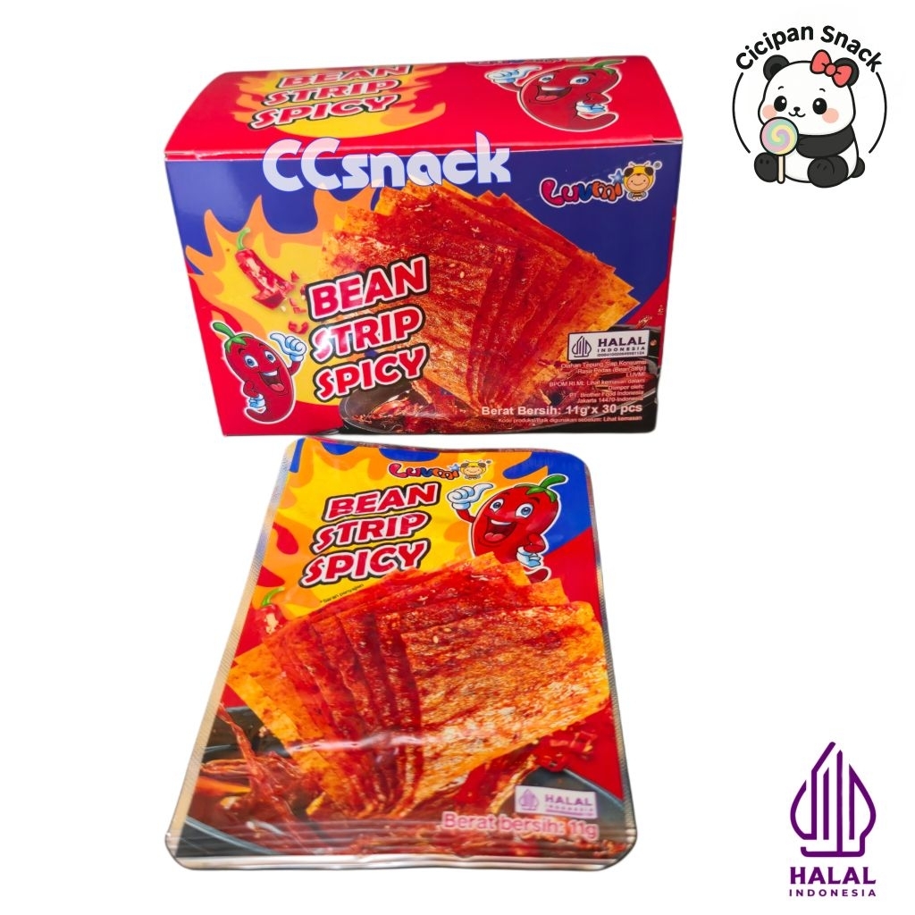 

LUVMI BEAN STRIP SPICY BOX ISI 30