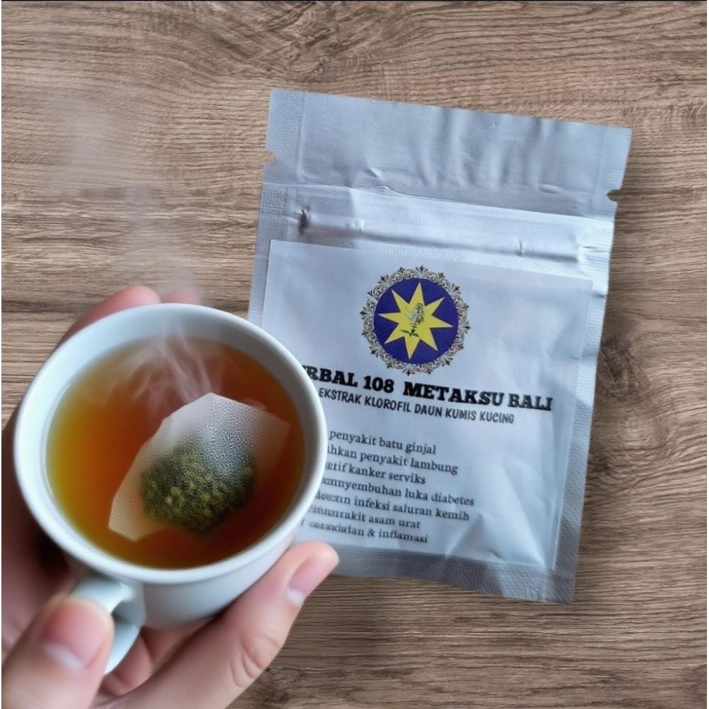 

Herbal ekstrak klorofil daun kumis kucing herbal organik herbal tradisional dari herbal 108 metaksu bali 10gram