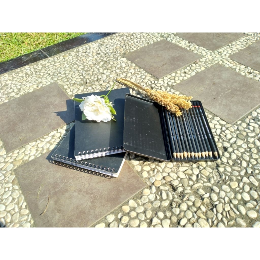 

pensil set drawing isi 12