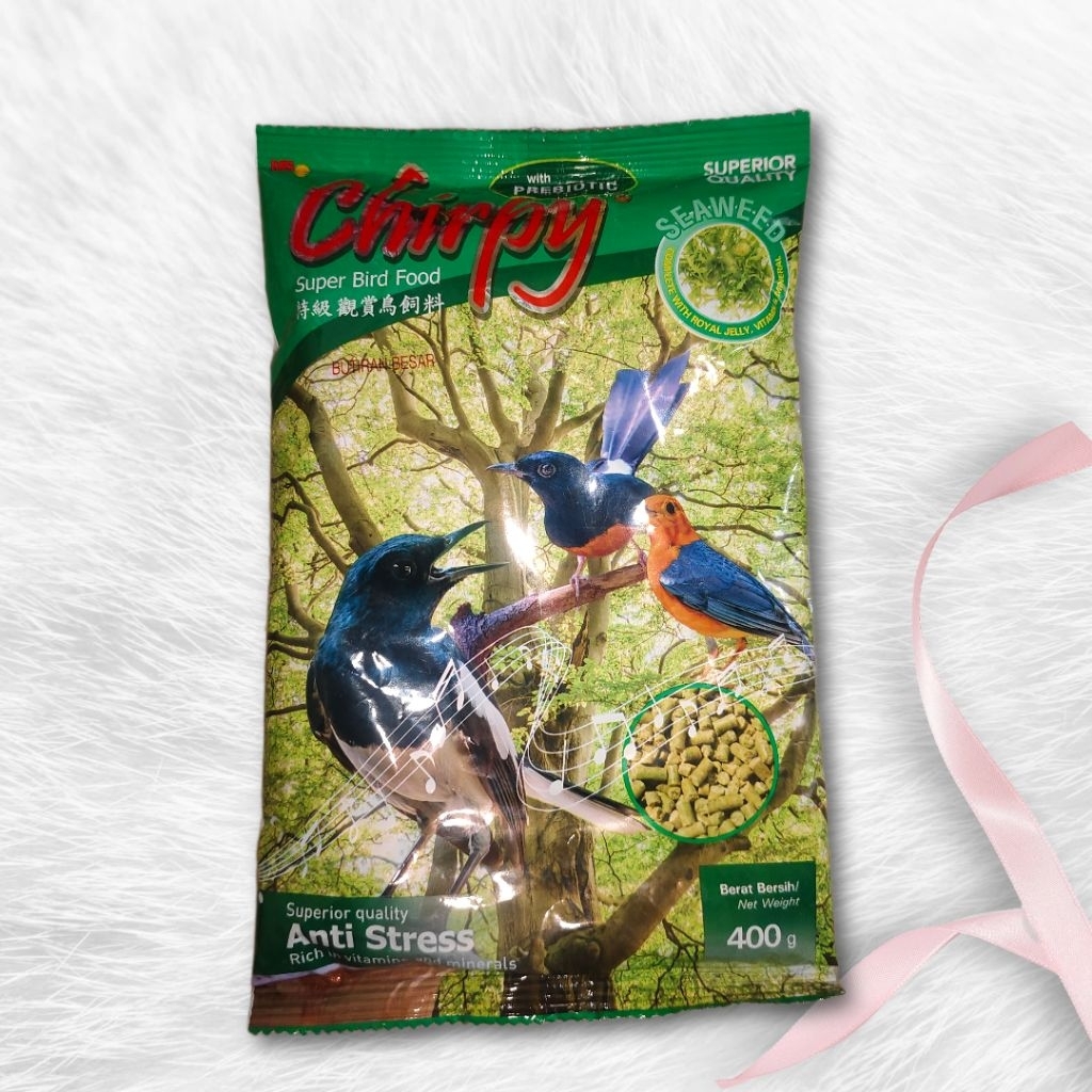 Chirpy pakan burung