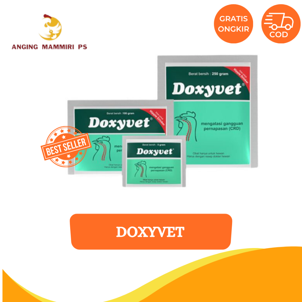 DOXYVET 10 & 50 GR -  CRD (ngorok) | MEDION