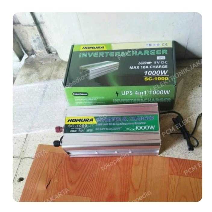 RH8362 inverter visero 1000w 1000watt 1000 watt plus charger 10a sfa 1000c by PCM LTC GLODOK