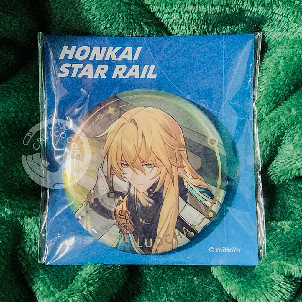Honkai Star Rail (HSR) Merchandise Character Badge/Pin Sampo, Luocha