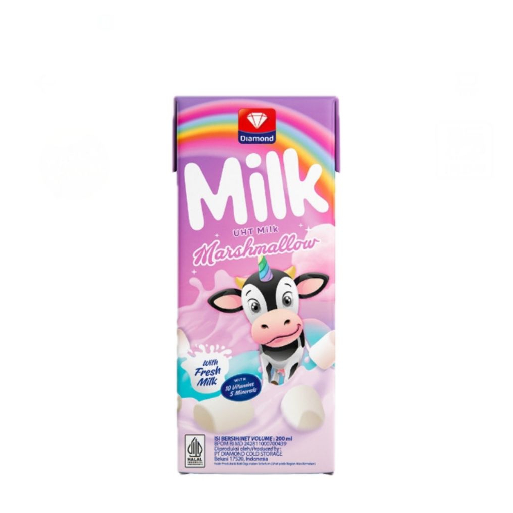 

diamond milk uht marshmallow TPK 200 ml
