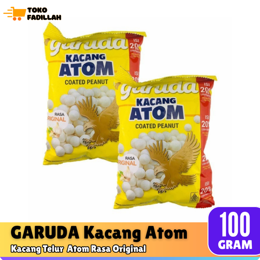 

Garuda Kacang Atom Original 100 gr