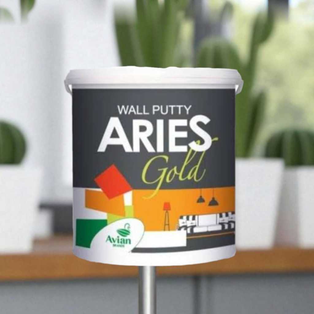 Plamir tembok wall putty aries gold 5 kg