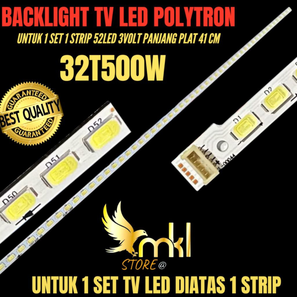 BACKLIGHT TV LED POLYTRON 32 INCH 32T500W BACKLIGHT TV LED POLYTRON