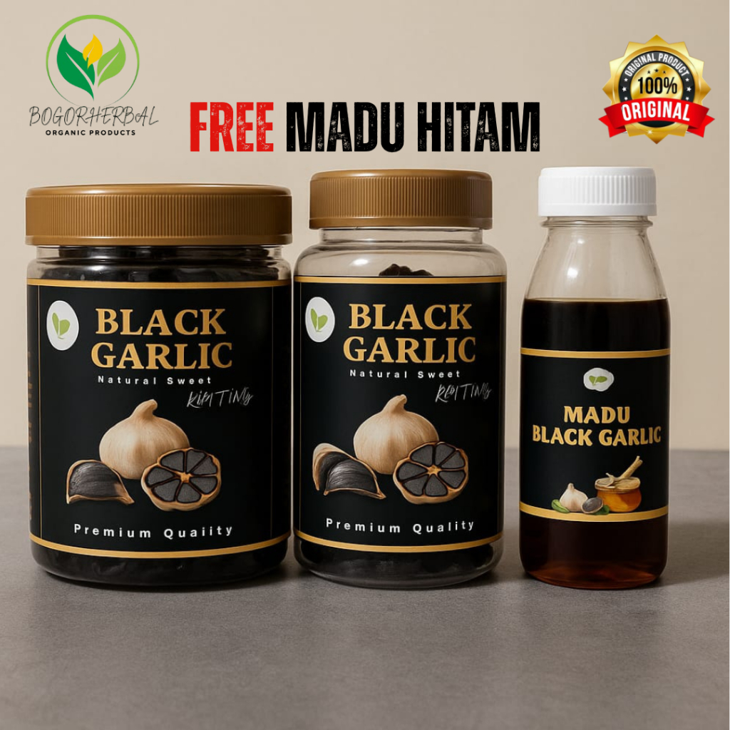 

PROMO BLACK GARLIC KATING FREE MADU BAWANG HITAM PERMENTASI 250GRAM BISA COD
