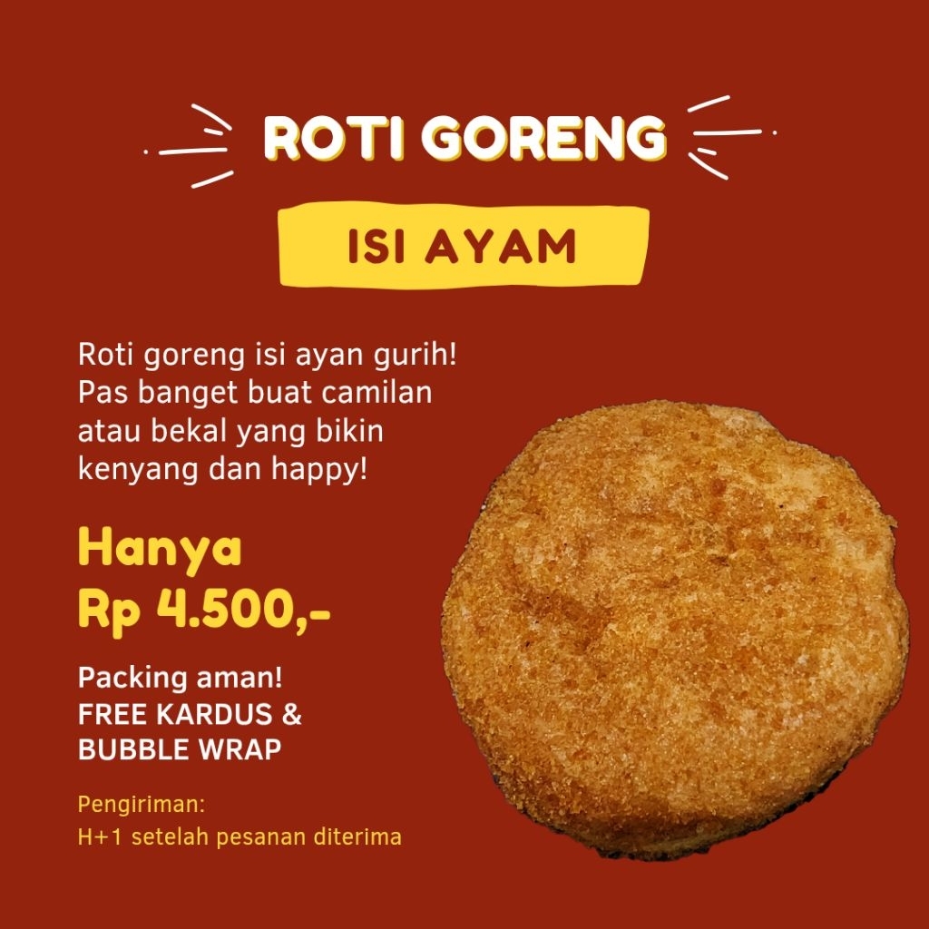 

Roti Goreng Isi Ayam