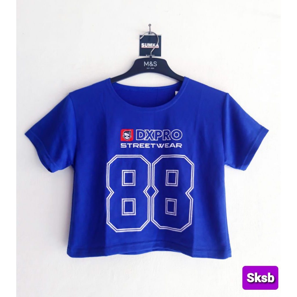 kaos wanita/kaos murah/kaos wanita cantik / Kaos wanita/Kaos Crop angka Wanita