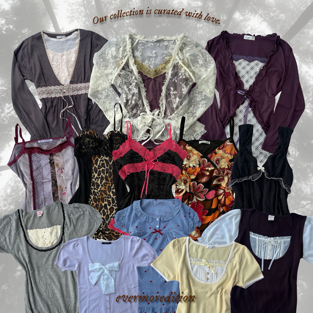 update vintage y2k grunge cottage coquette fairy outfit