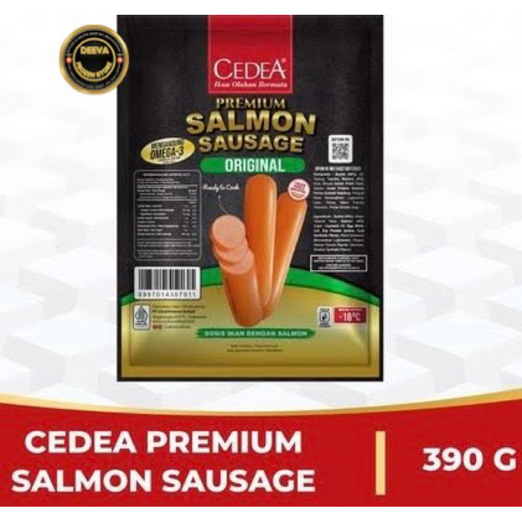 

Cedea Sosis Salmon 390g