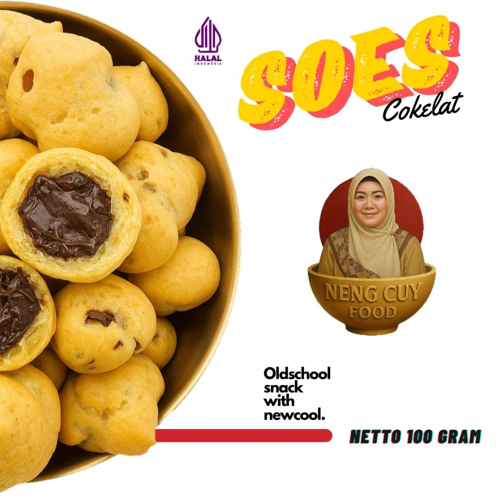 

Soes / Sus Coklat 100 gram (Premium & Melted)
