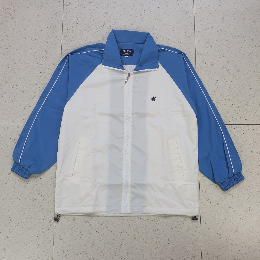 Jaket Windbreaker Parasut MAPE / Size XXL - LD 61 cm / Bekas - Second - Preloved