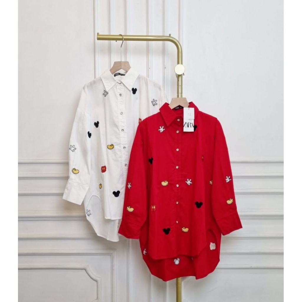 KEMEJA DISNEY | BLOUSE DISNEY | ATASAN Disney | KEMEJA| ATASAN WANITA | KEMEJA WANITA| ATASAN MICKEY
