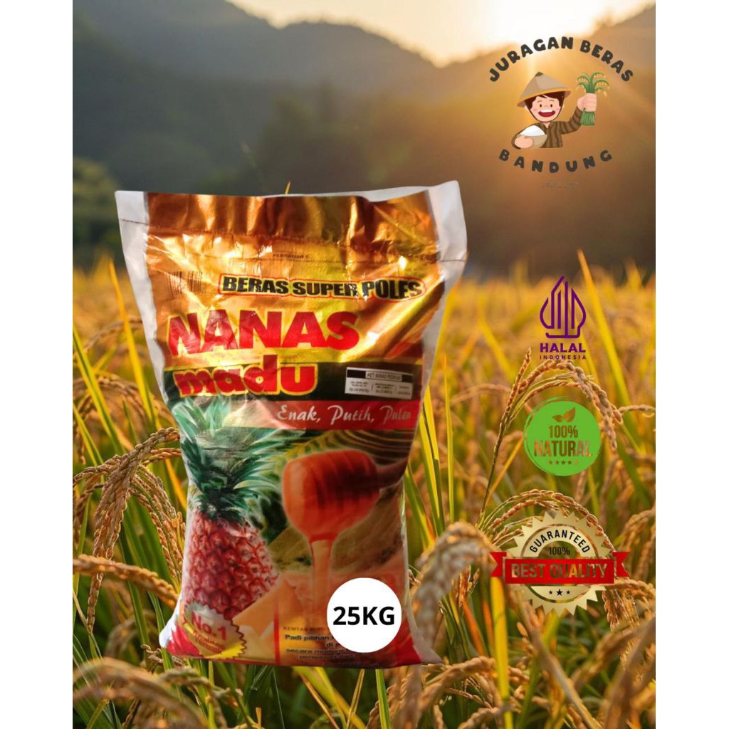 

Beras Nanas Madu 20 Kg - 25 Kg dan 5 Kg repack Murah