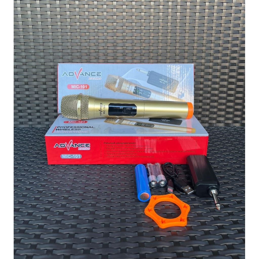 Advance Mic Wireless 101 Mik Wireless Advance 101 Murah