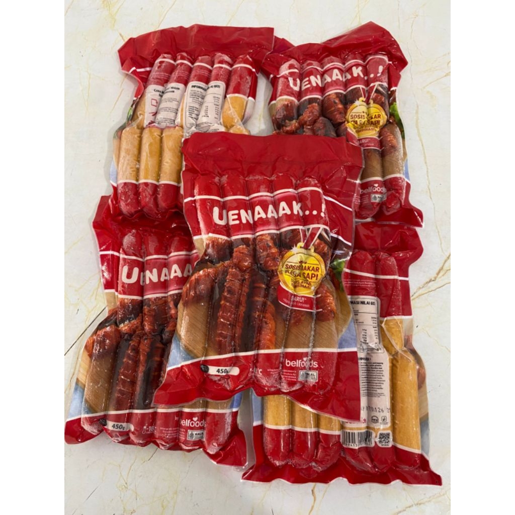 

belfoods sosis bakar sapi beef grilled 450g