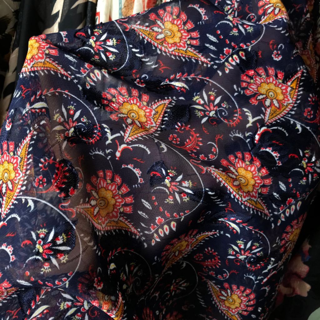 kain sifon Citru motif bunga ~ kain sifon uragiri motif bunga ~ kain sifon rubia motif