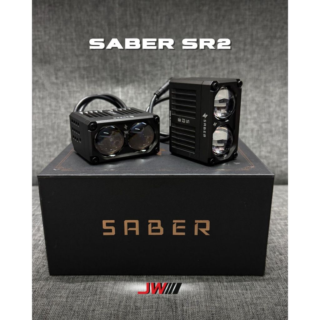 TERBARU SABER DUA MATA SR2 / MURAH LED PROJIE BY SABER SR2
