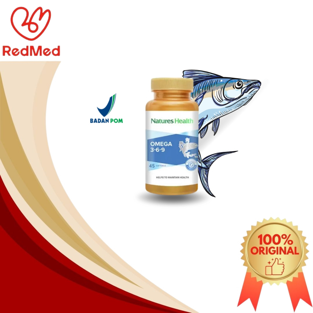 NATURE'S HEALTH OMEGA 3-6-9 45 SOFTGELS