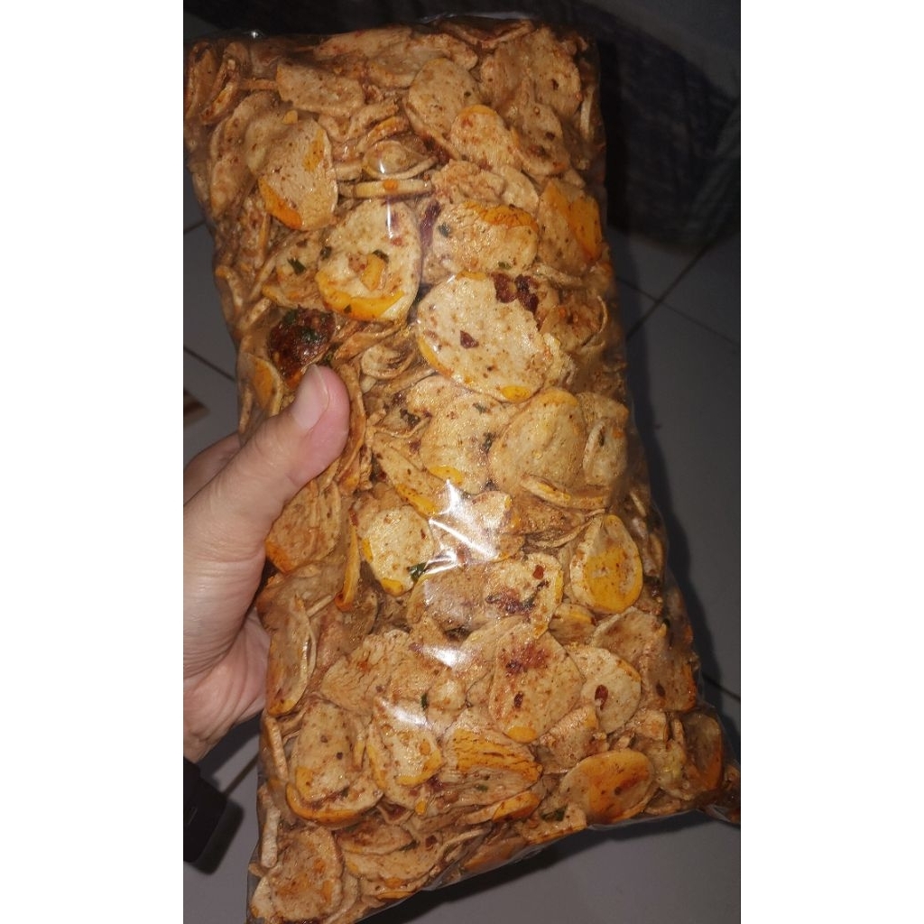 

HOMEMADE Basreng Pedas Gurih Daun Jeruk 500g & 1kg