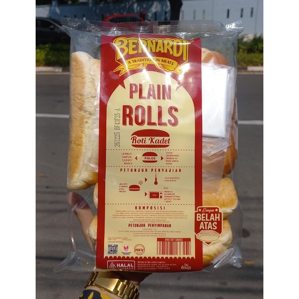 

Roti Hotdog Isi 6 pcs