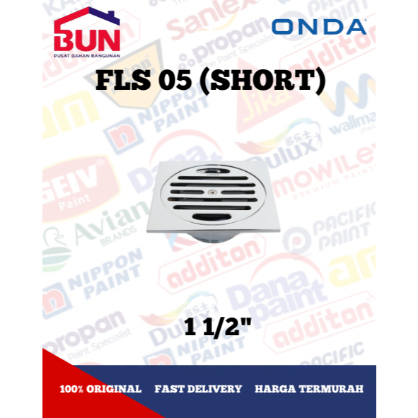 Onda Floor Drainer FLS 05 / Saringan Got Onda