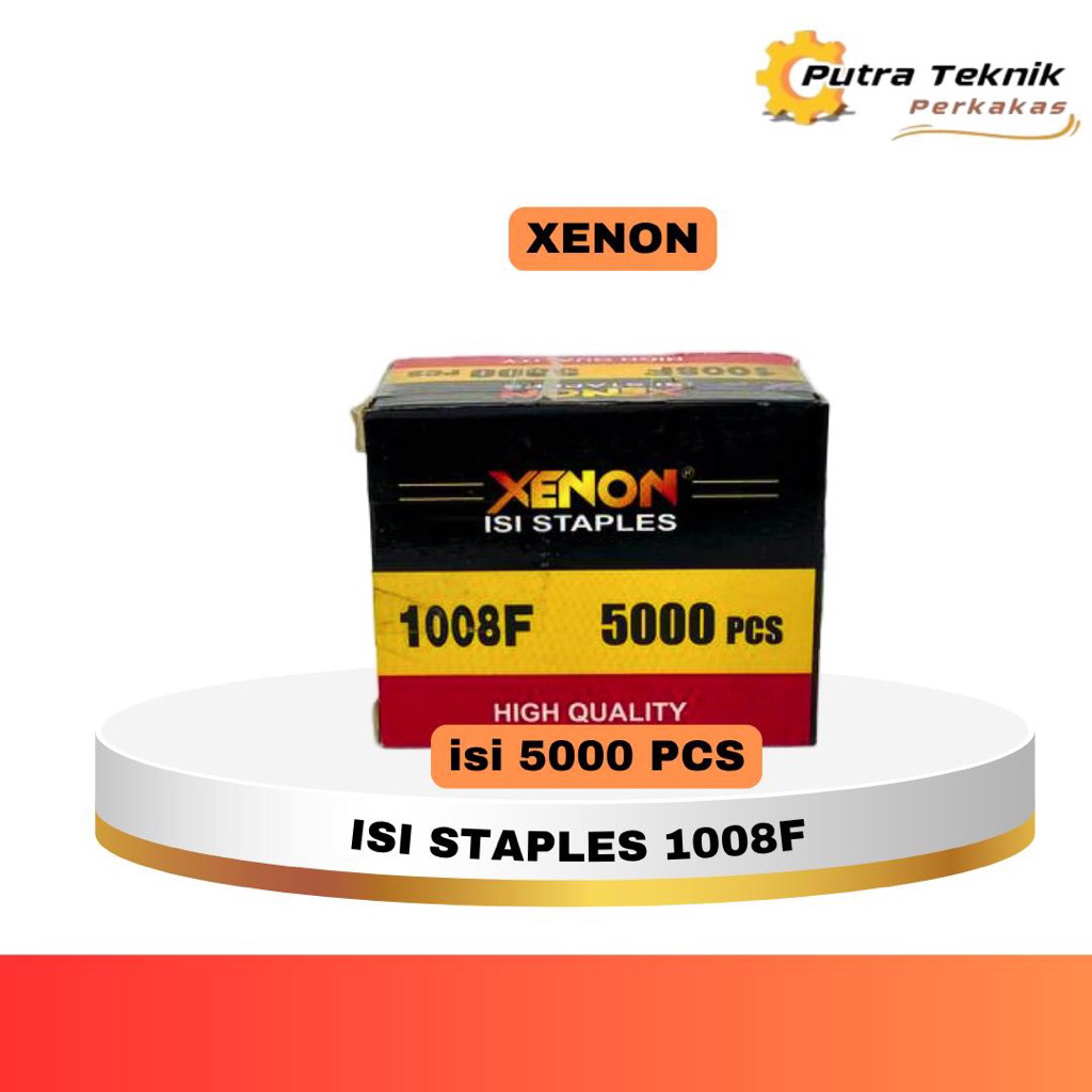 

ISI STAPLES XENON 1008F /8MM | 1 KOTAK ISI 5000 PCS (092100110)