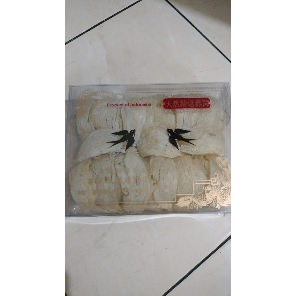 

Sarang Walet Murni Tanpa Obat 250gr