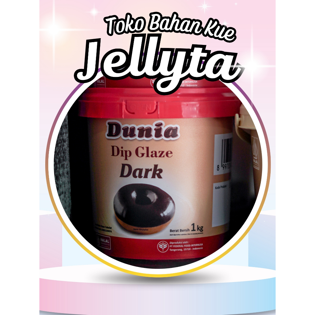 

Selai Coklat Dunia DIp Glaze | 1 Kg