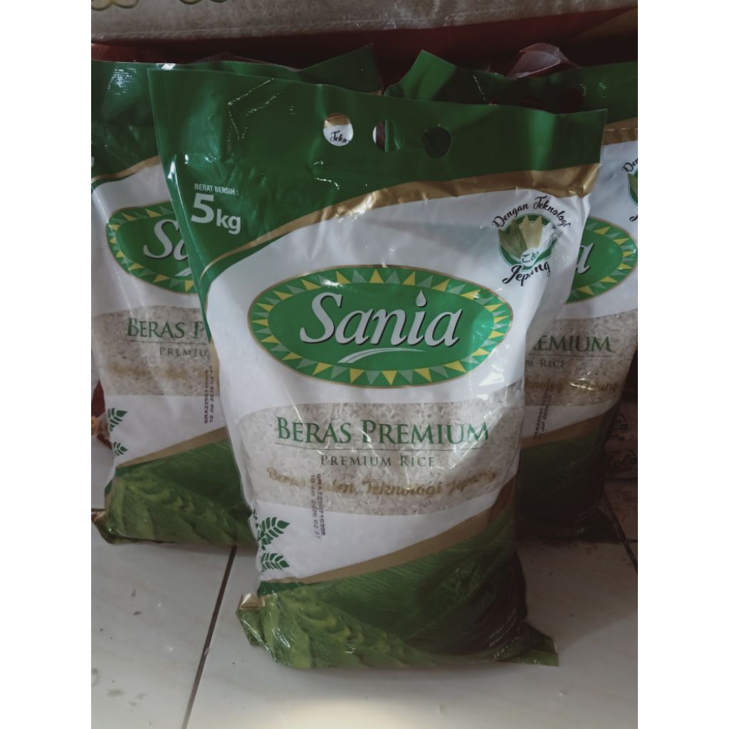 

Beras cap Sania bundling 3x5kg-free ongkir