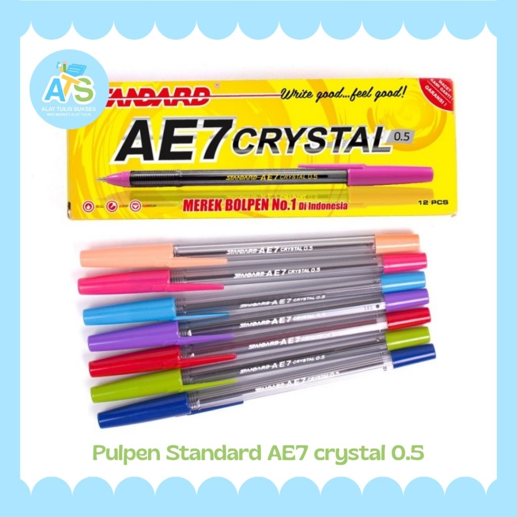 

pulpen standard ae7 crystal 0.5