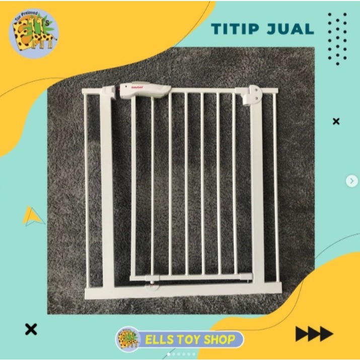Baby Safe XY009 Safety Gate Pagar Tangga Anak Bonus Extension Preloved