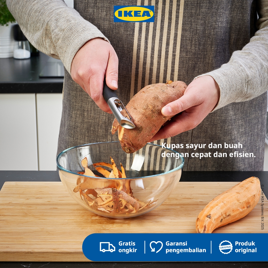 IKEA 365+ VARDEFULL Pengupas Kentang Hitam
