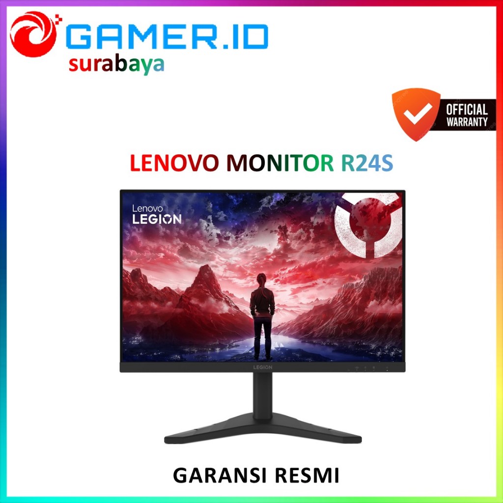 LENOVO MONITOR 24 INCH R24S IPS FHD 1080P 1MS 144HZ HDR10