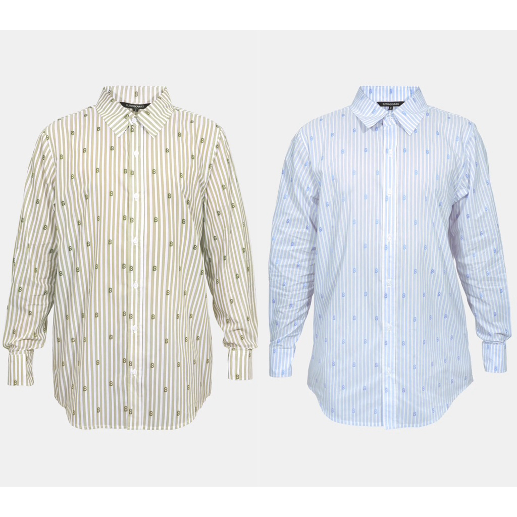 [baca deskripsi‼️] BUTTONSCARVES MONOGRAM LIGNA MEN SHIRT KEMEJA PRIA