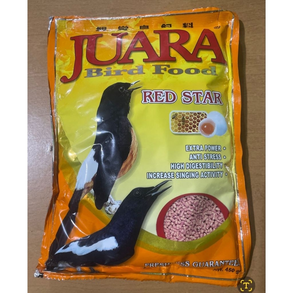 Juara Bird Food Red Star - Pakan Burung 450 gr