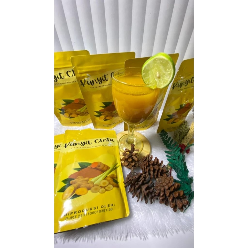 

KUNYIT CINTA PRODUK BPOM AMAN DIMINUM TIAP HARI