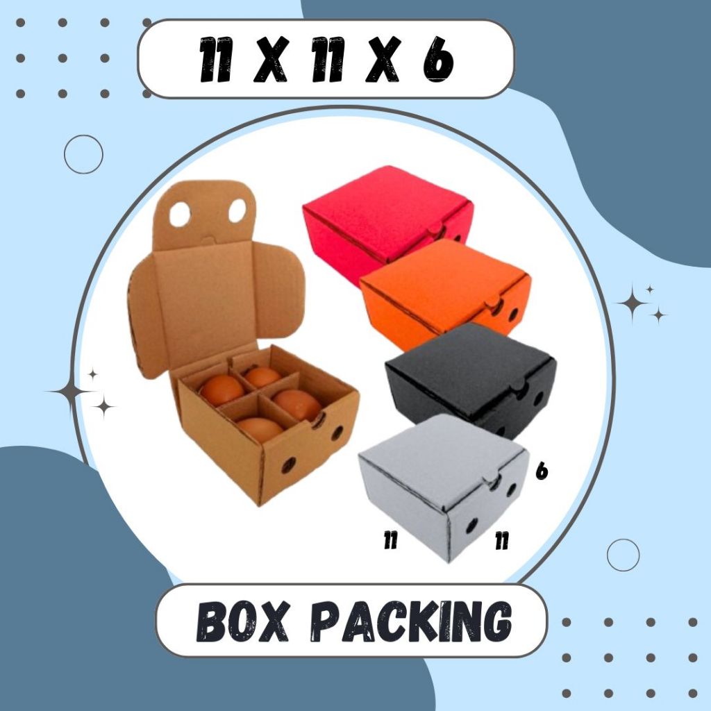 

Kardus 11x11x6 LD Box telur 11x11x6 LD Dus Telur Isi 4 11x11x6 LD Kotak Endog Asin Tray Kardus Balap