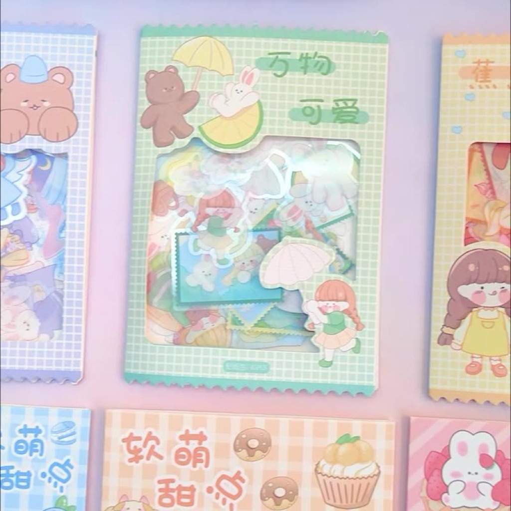 

ST0049 Stiker girly cute isi 45 pcs