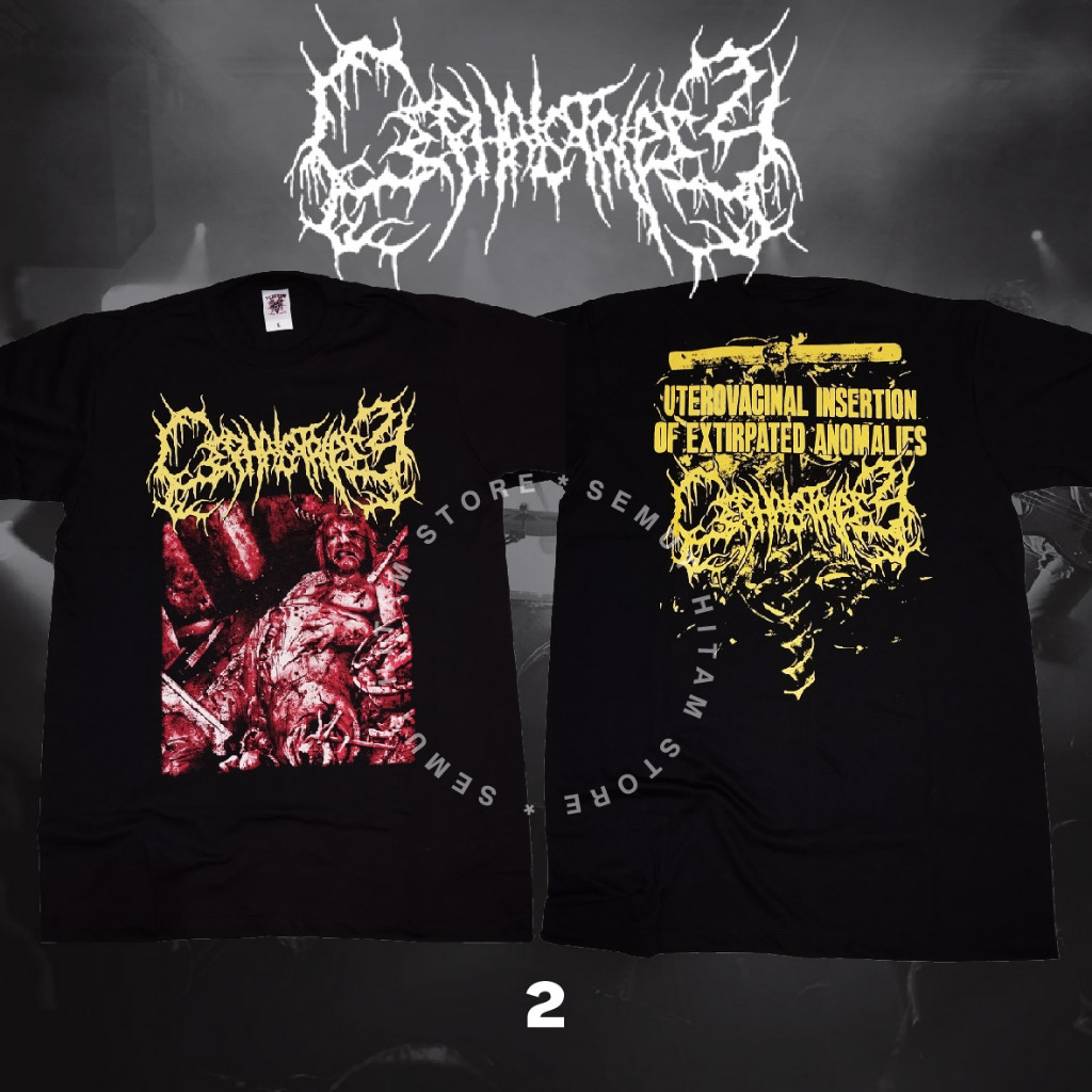 Kaos CEPHALOTRIPSY UTEROVAGINAL INSERTION OF EXTIRPATED ANOMALIES Builtup Band Musik Rock Metal Prap