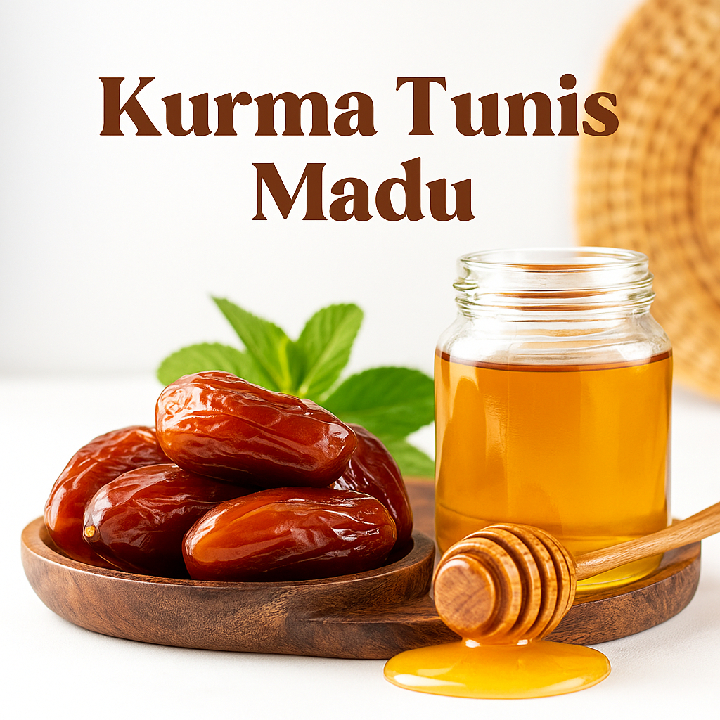 

Kurma Tunisia Madu 250gram - 1Kg fresh
